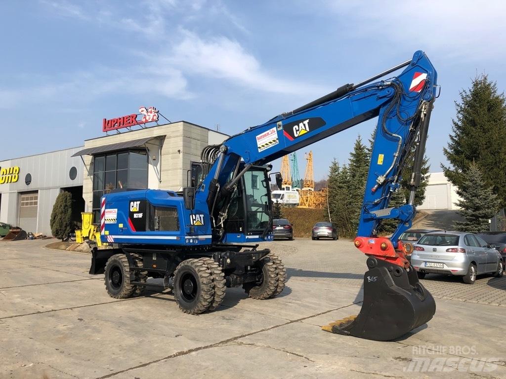 CAT M 318 F Ekskavatori uz riteņiem