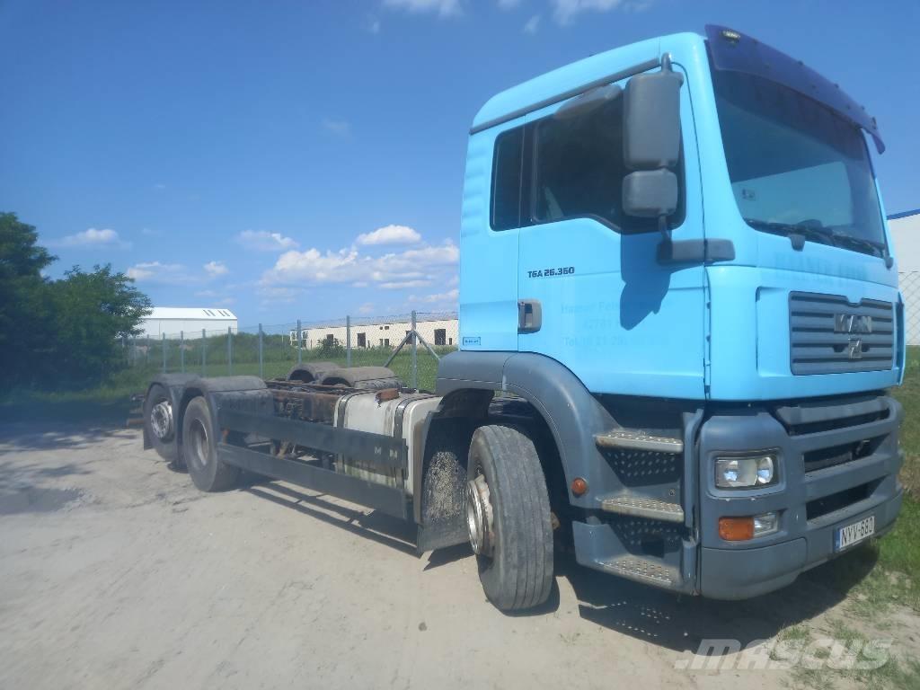 MAN 26.363 FNLC Šasija ar kabīni