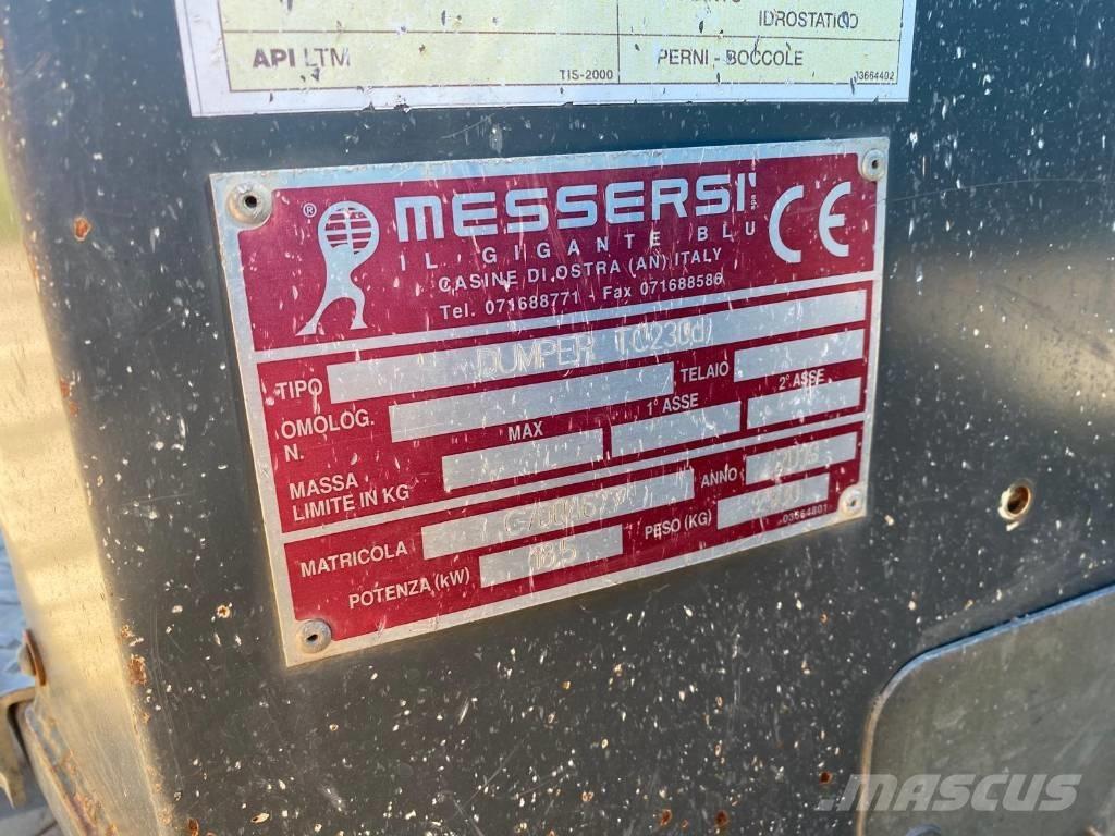 Messersi tc230d Kāpurķēžu pašizkrāvējs