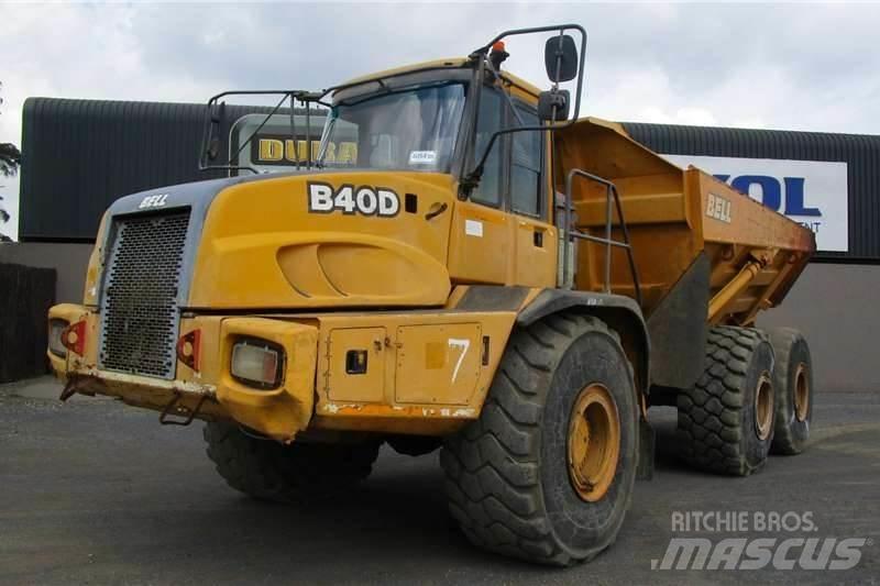 Bell B40D 6X6 Artikulētie pašizgāzēji