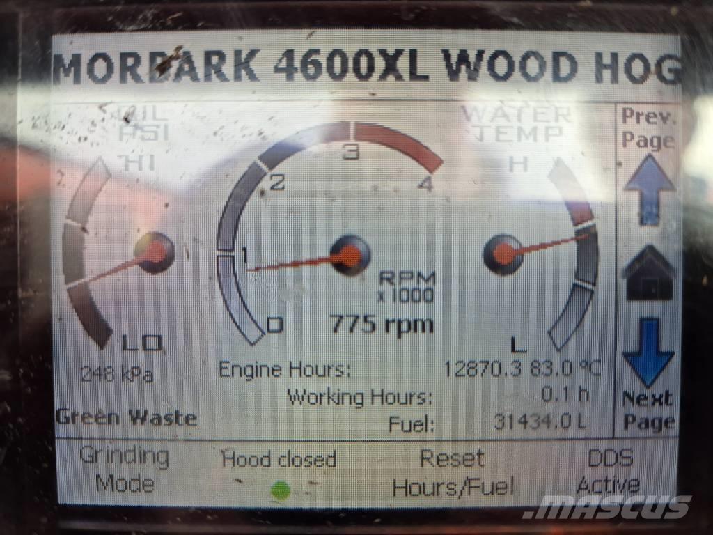 Morbark 4600 XLT Atkritumu smalcinātāji