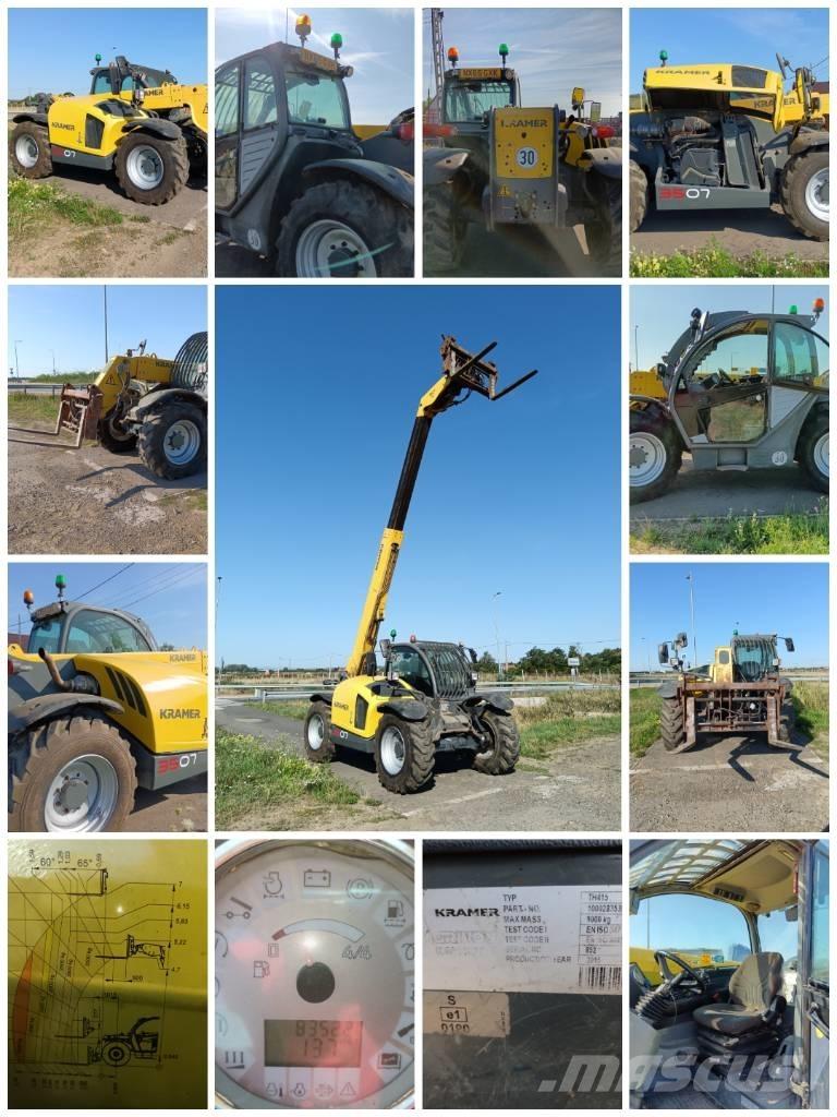 Kramer 3507 TH415 Teleskopiskie riteņu iekrāvēji
