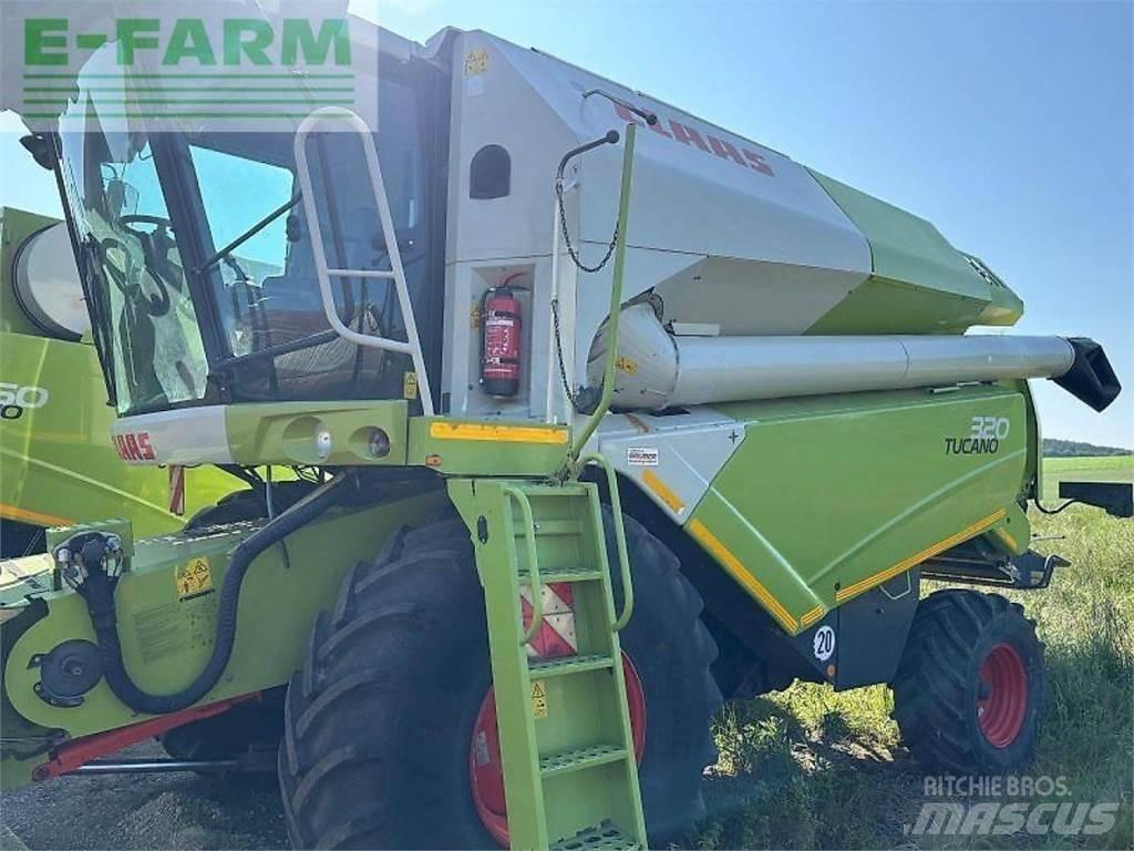 CLAAS tucano 320 Ražas novākšanas kombaini