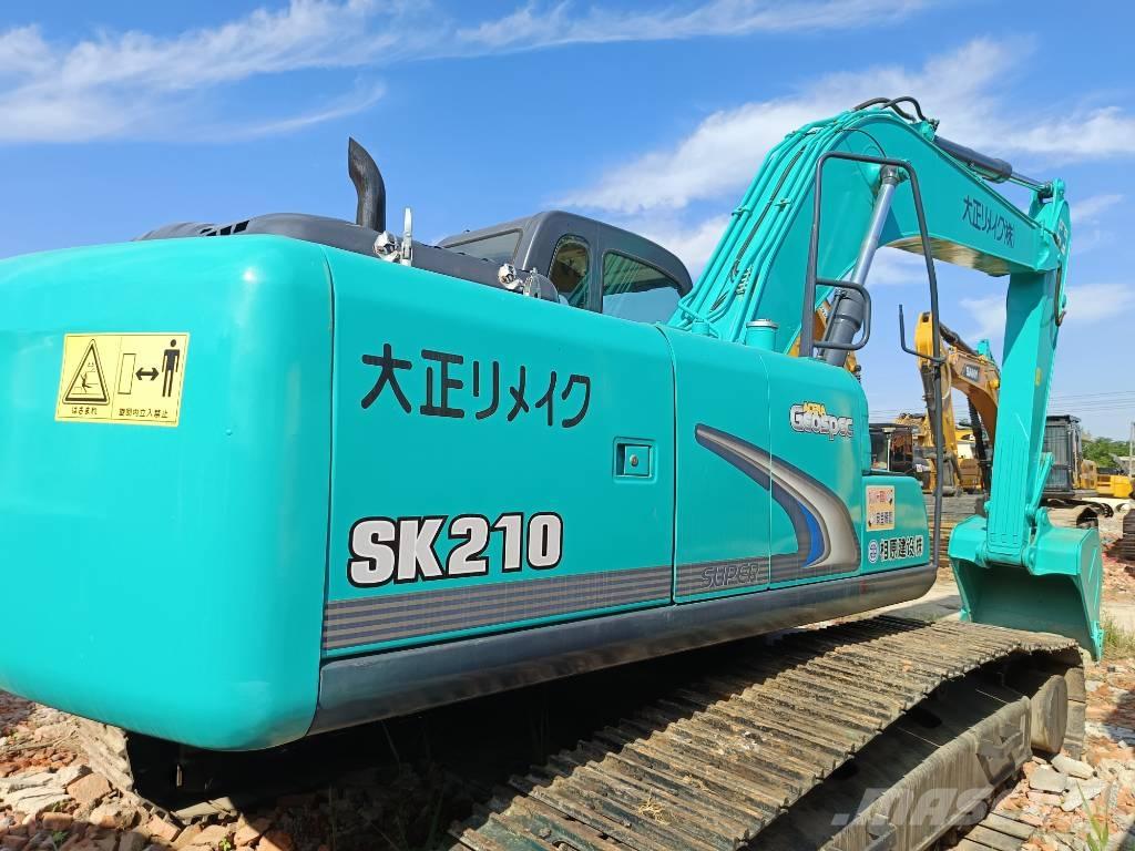 Kobelco SK 210 Kāpurķēžu ekskavatori