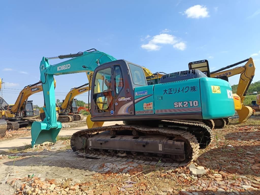 Kobelco SK 210 Kāpurķēžu ekskavatori