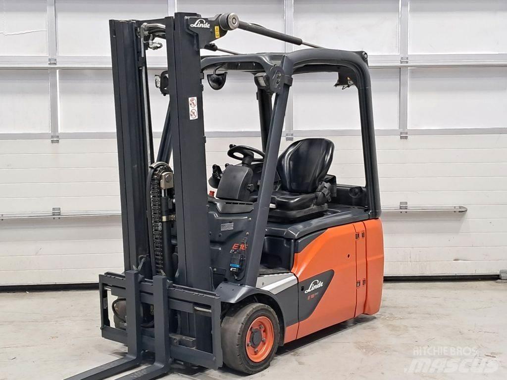 Linde E16-02 Elektriskie iekrāvēji