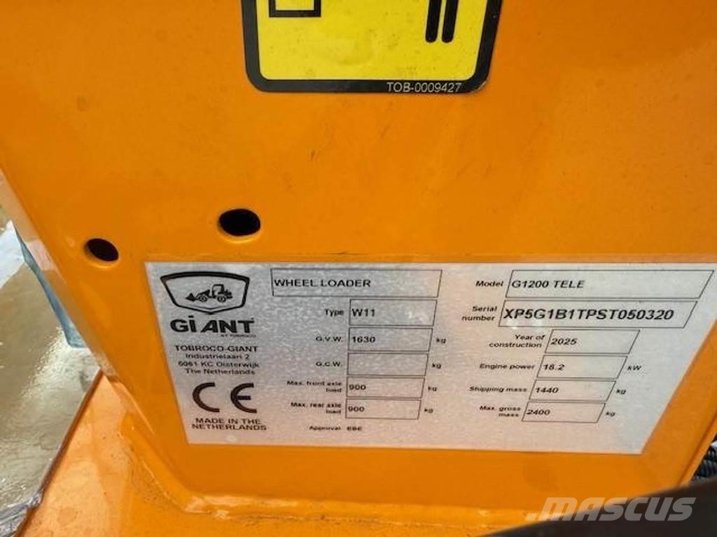 GiANT G1200 Tele Iekrāvēji uz riteņiem