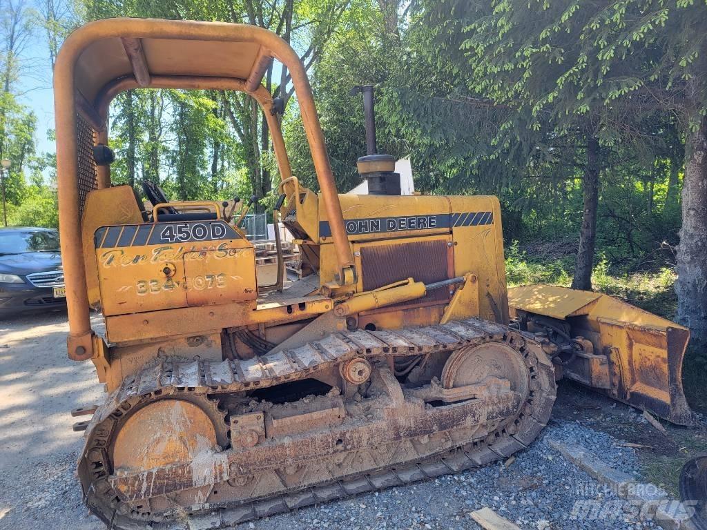 John Deere 450 D Kāpurķēžu ekskavatori