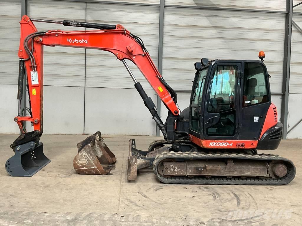 Kubota KX 080-4 Vidēja lieluma ekskavatori 7 t - 12 t
