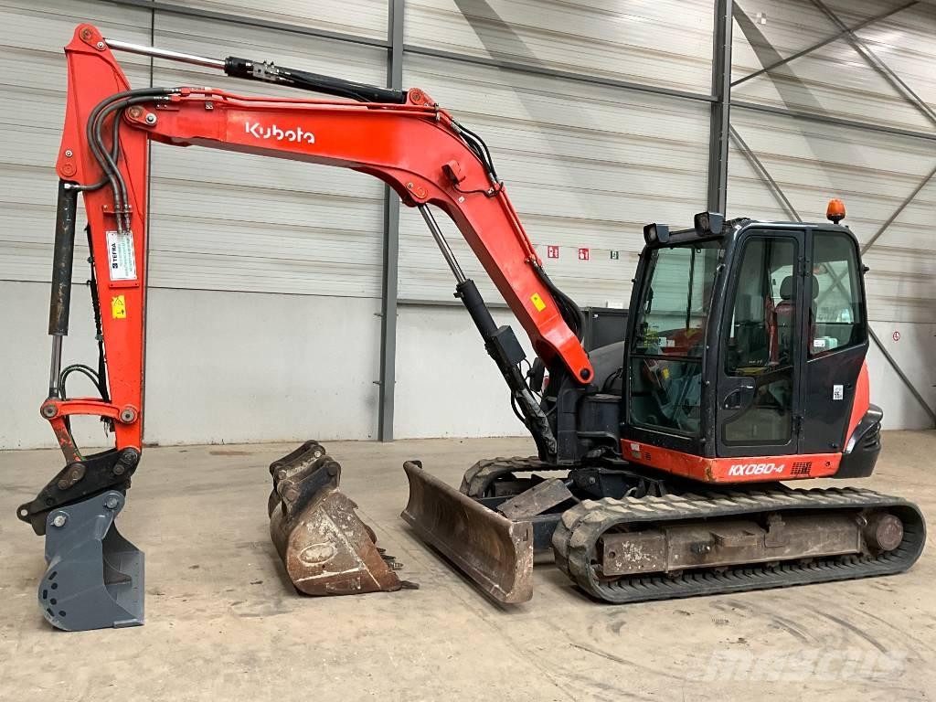 Kubota KX 080-4 Vidēja lieluma ekskavatori 7 t - 12 t
