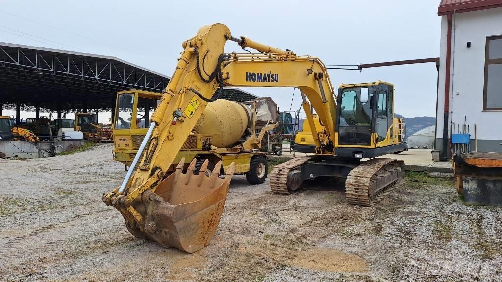 Komatsu PC 190 NLC Kāpurķēžu ekskavatori