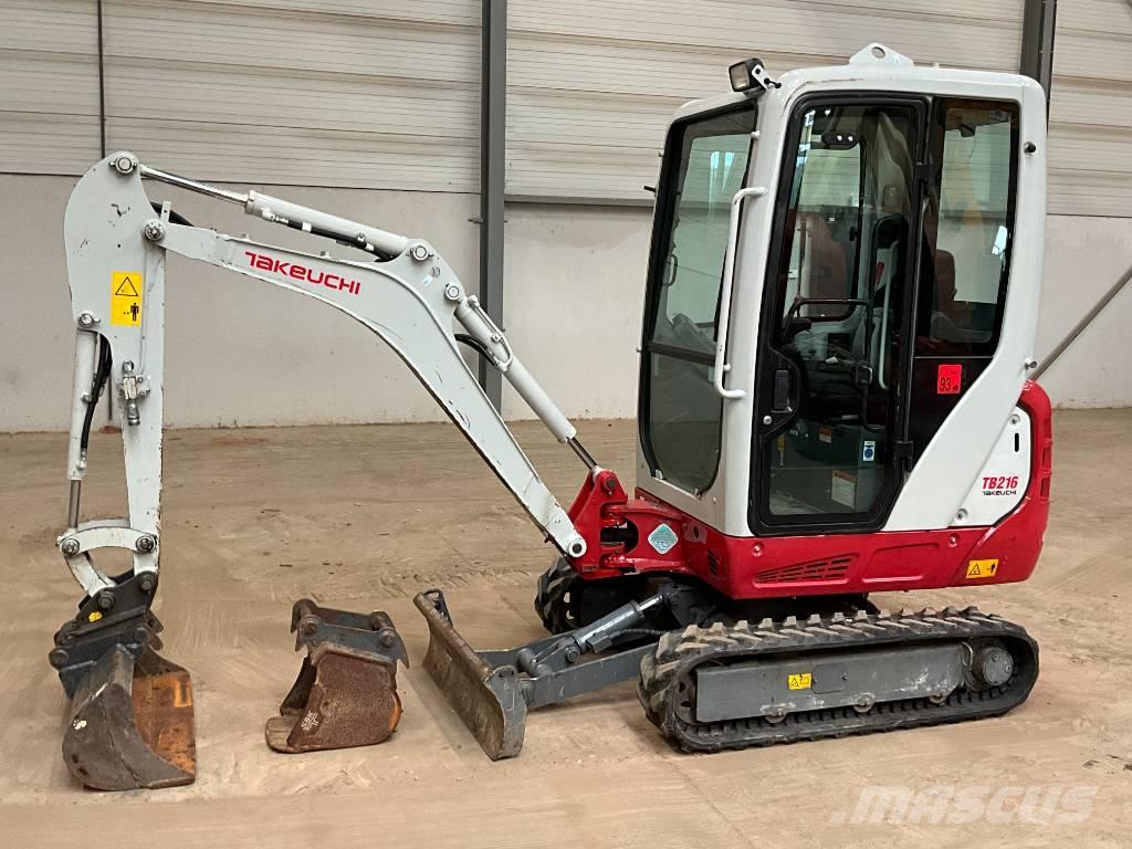 Takeuchi TB 216 Mini ekskavatori < 7 t