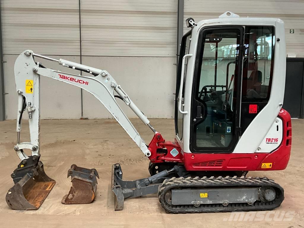 Takeuchi TB 216 Mini ekskavatori < 7 t