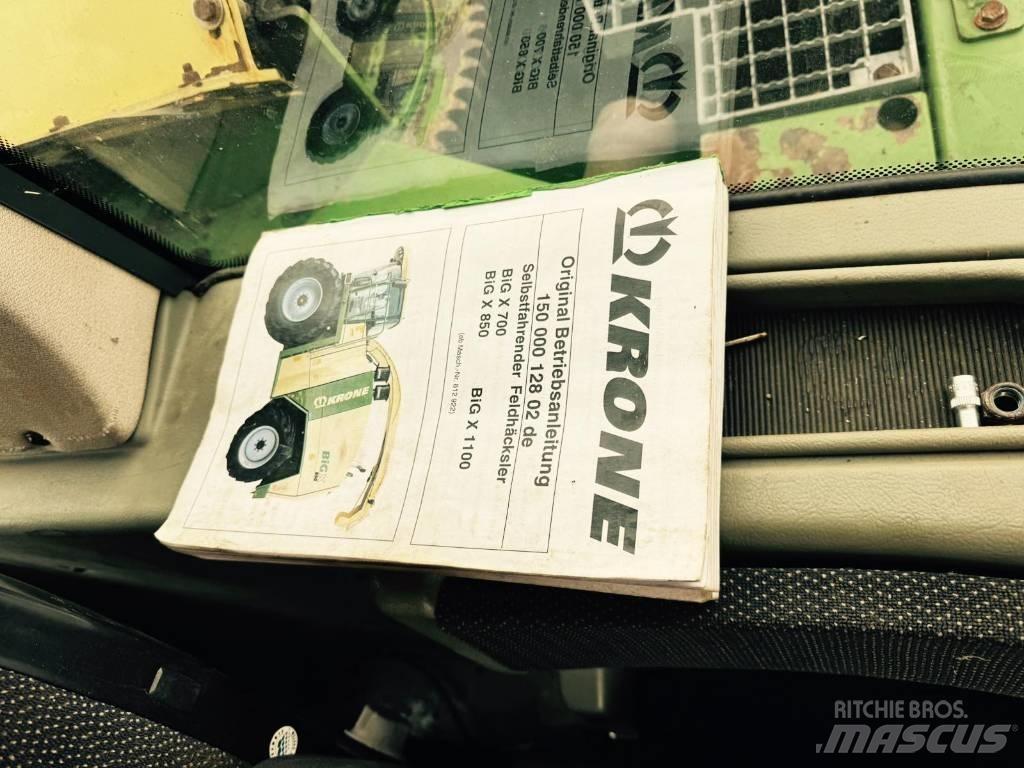 Krone Big X 850 Lopbarības novācēji
