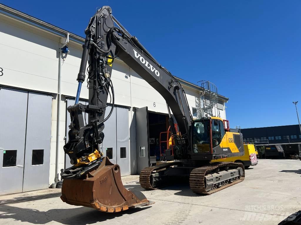 Volvo EC350EL Kāpurķēžu ekskavatori