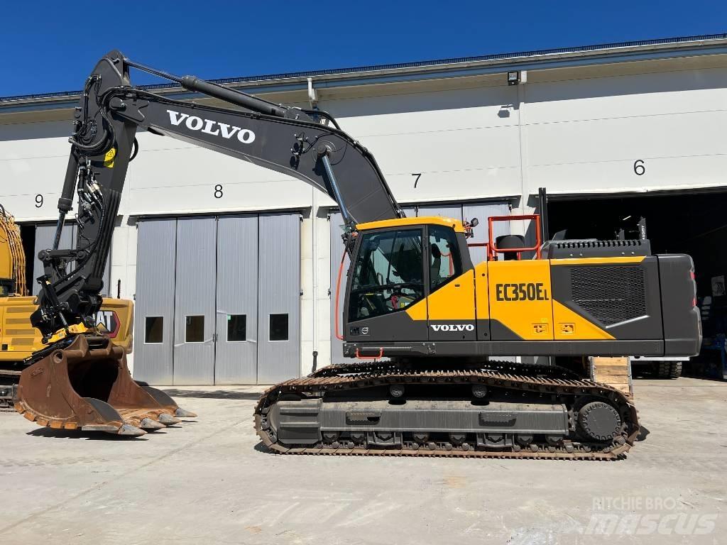 Volvo EC350EL Kāpurķēžu ekskavatori