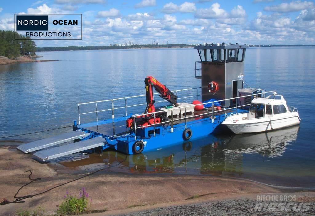  Nop  transport ship Darba laivas / baržas