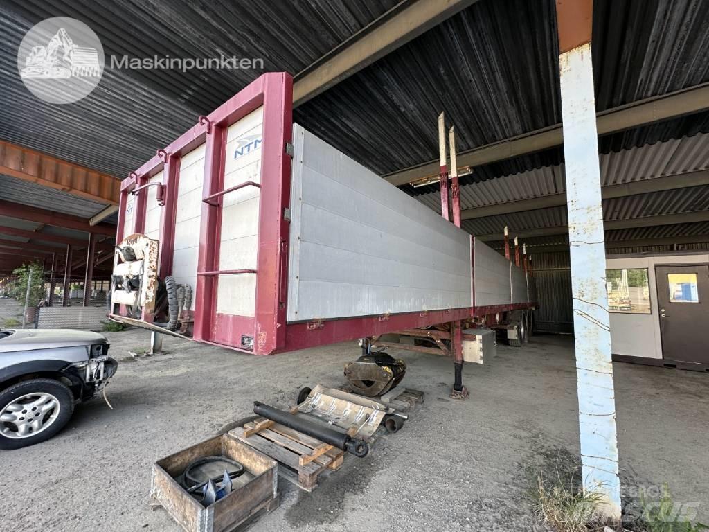 NTM APP-3 Kokmateriālu vešanas piekabes
