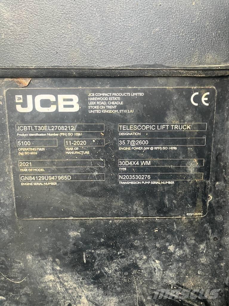 JCB TLT 30 D Tehnika ar dīzeļa dzinēju