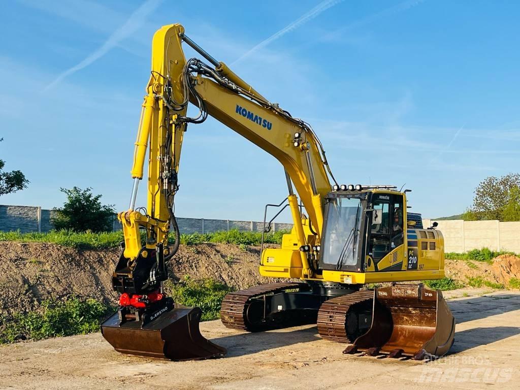Komatsu PC 210 LC-11 Kāpurķēžu ekskavatori