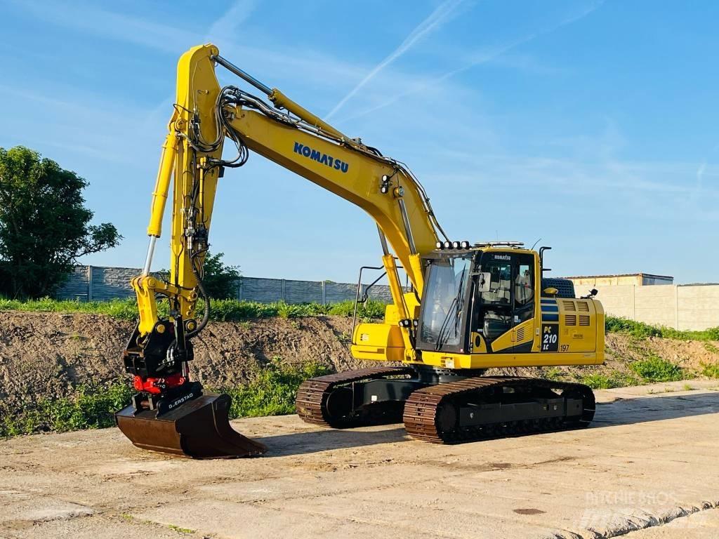 Komatsu PC 210 LC-11 Kāpurķēžu ekskavatori