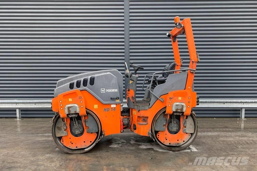 Hamm HD 14 VV Divvalču grunts veltņi