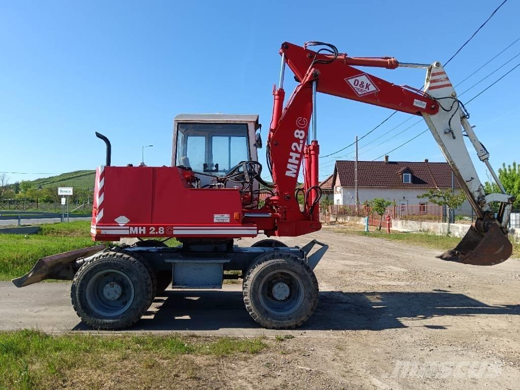 O&K MH2,8C Ekskavatori uz riteņiem