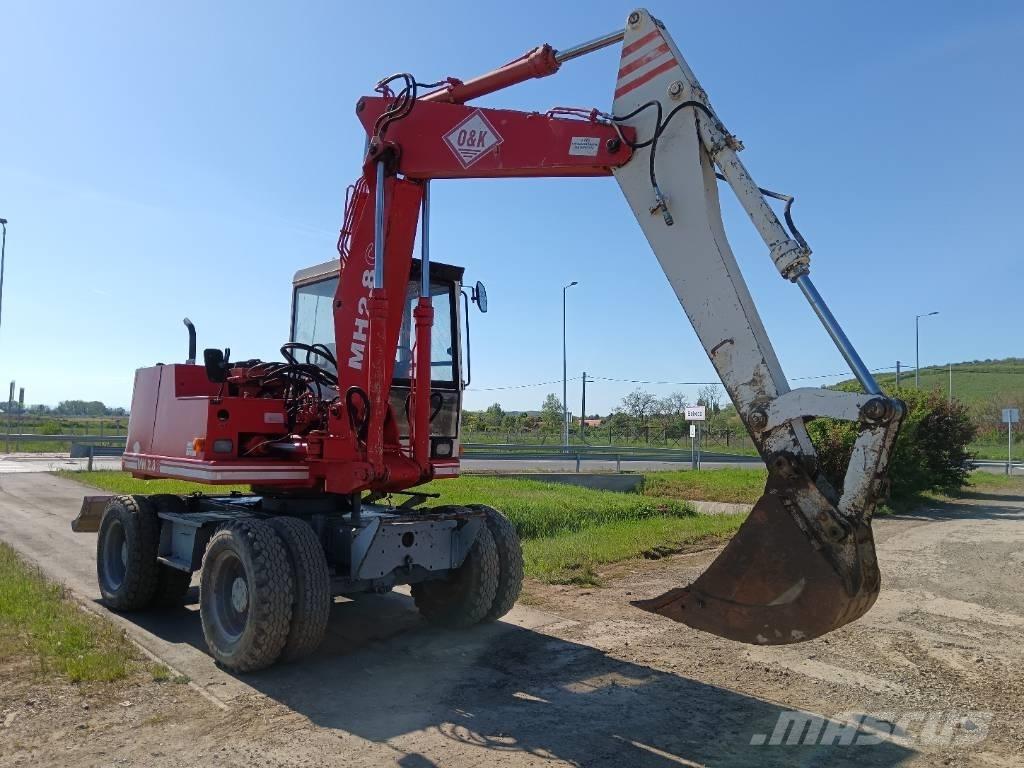 O&K MH2,8C Ekskavatori uz riteņiem