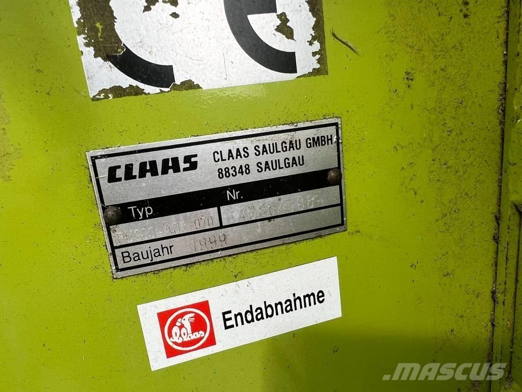 CLAAS PU 300 HD Siena un lopbarības novākšanas mašīnu piederumi