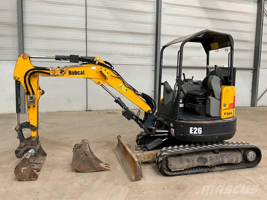 Bobcat E 26 EM Mini ekskavatori < 7 t