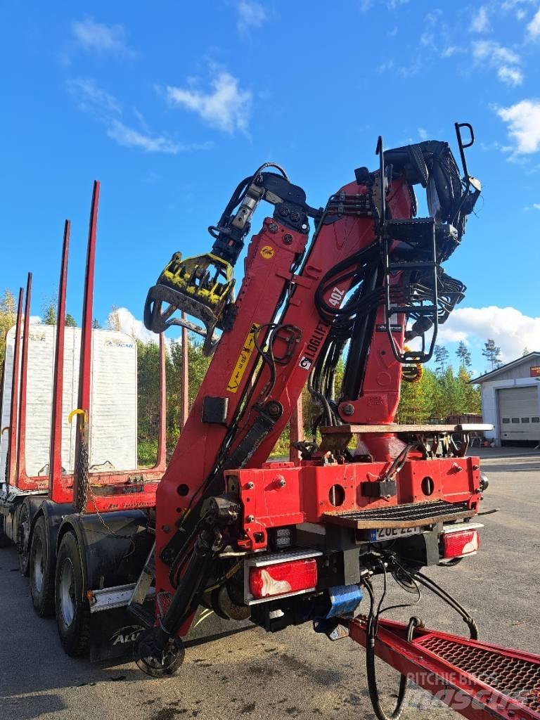 Loglift F140ZT9.5 Kokmateriālu krāni