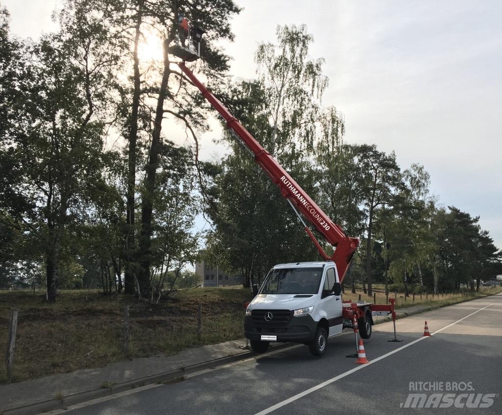 Ruthmann Ecoline 230 Pacēlāji uz automašīnas bāzes