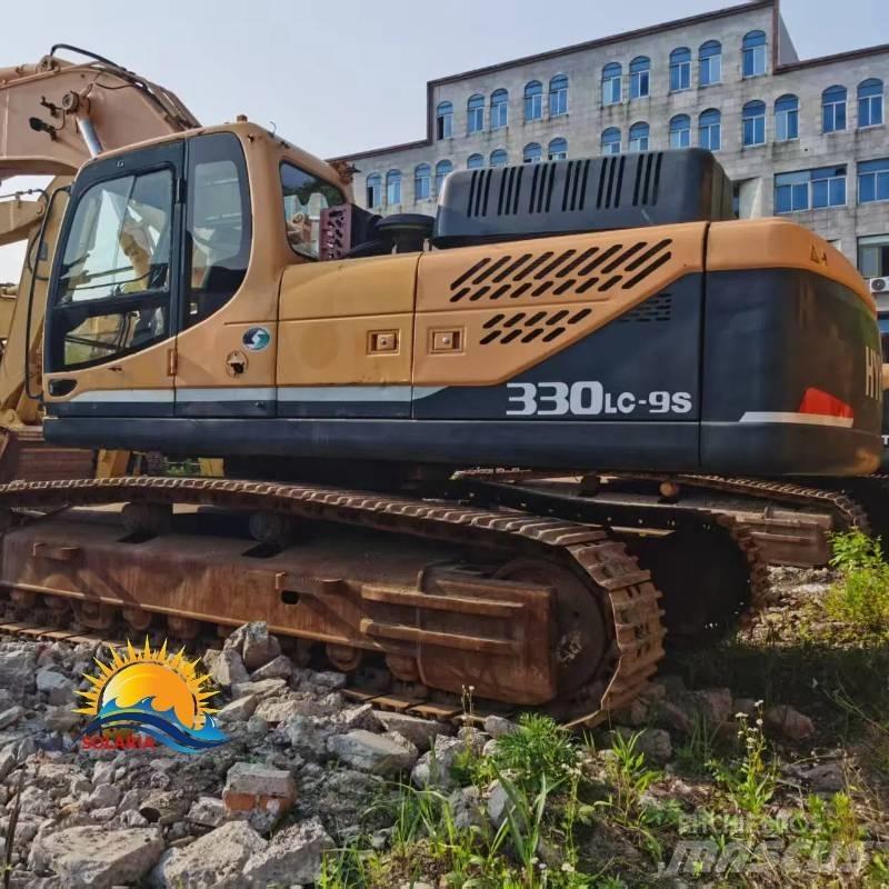 Hyundai 330LC-9s Kāpurķēžu ekskavatori