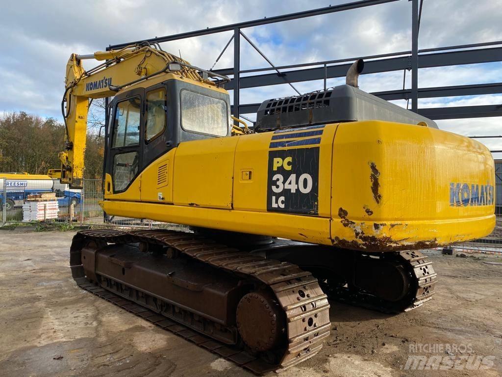 Komatsu PC340-7 Kāpurķēžu ekskavatori