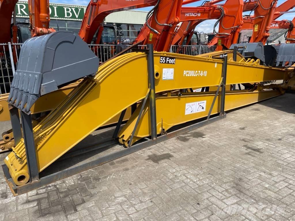 Komatsu Long reach Ekskavatori tālās sniedzamības darbiem