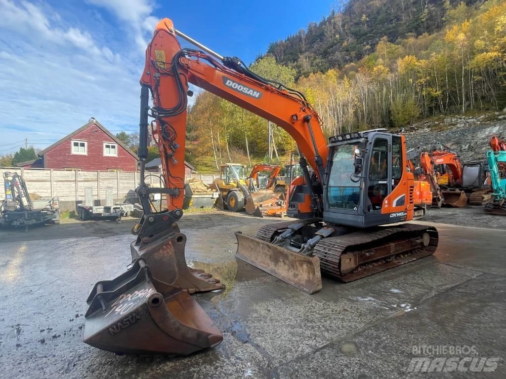 Doosan DX140LCR-5 Kāpurķēžu ekskavatori