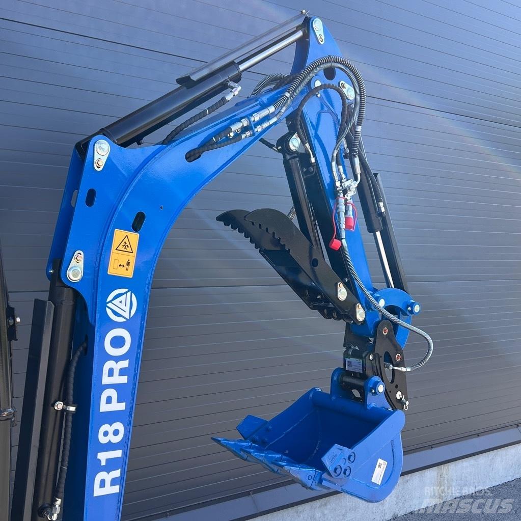 Rippa R18 Pro Mini ekskavatori < 7 t