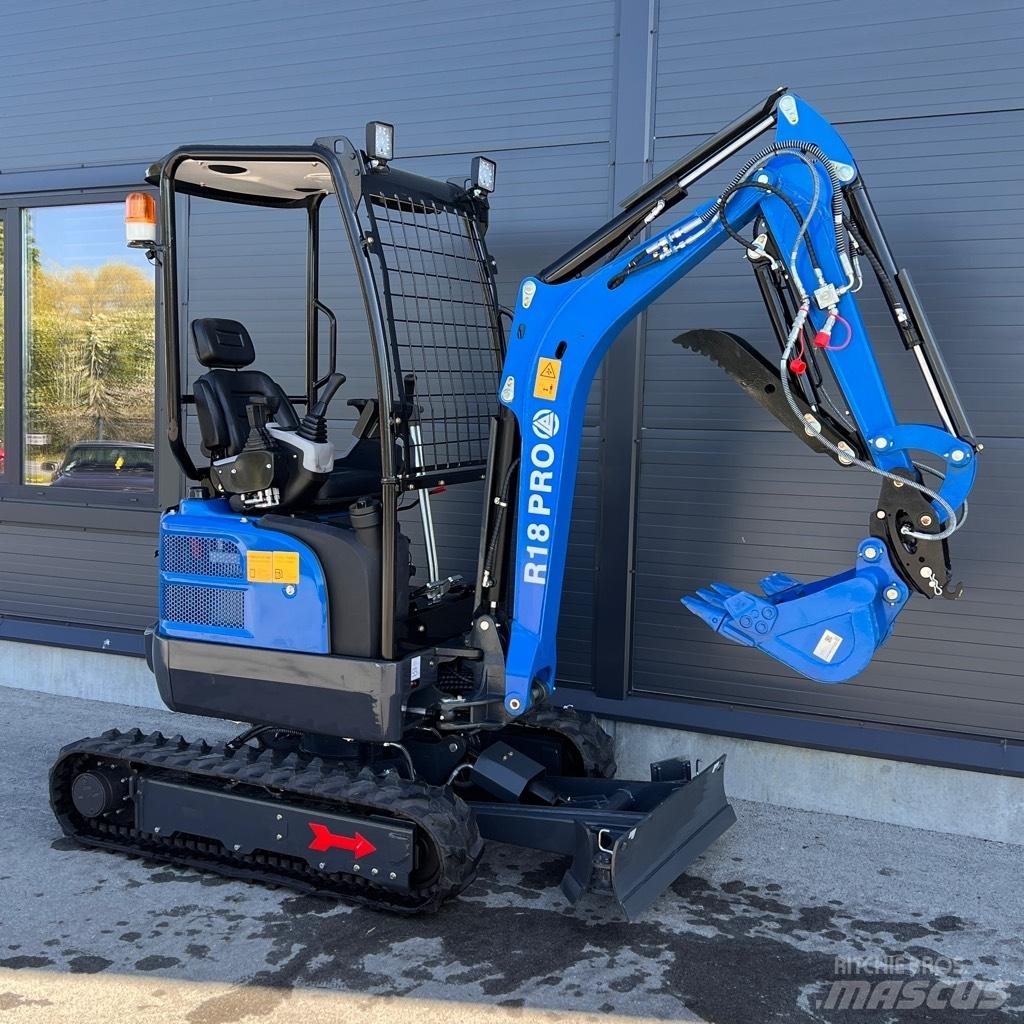 Rippa R18 Pro Mini ekskavatori < 7 t