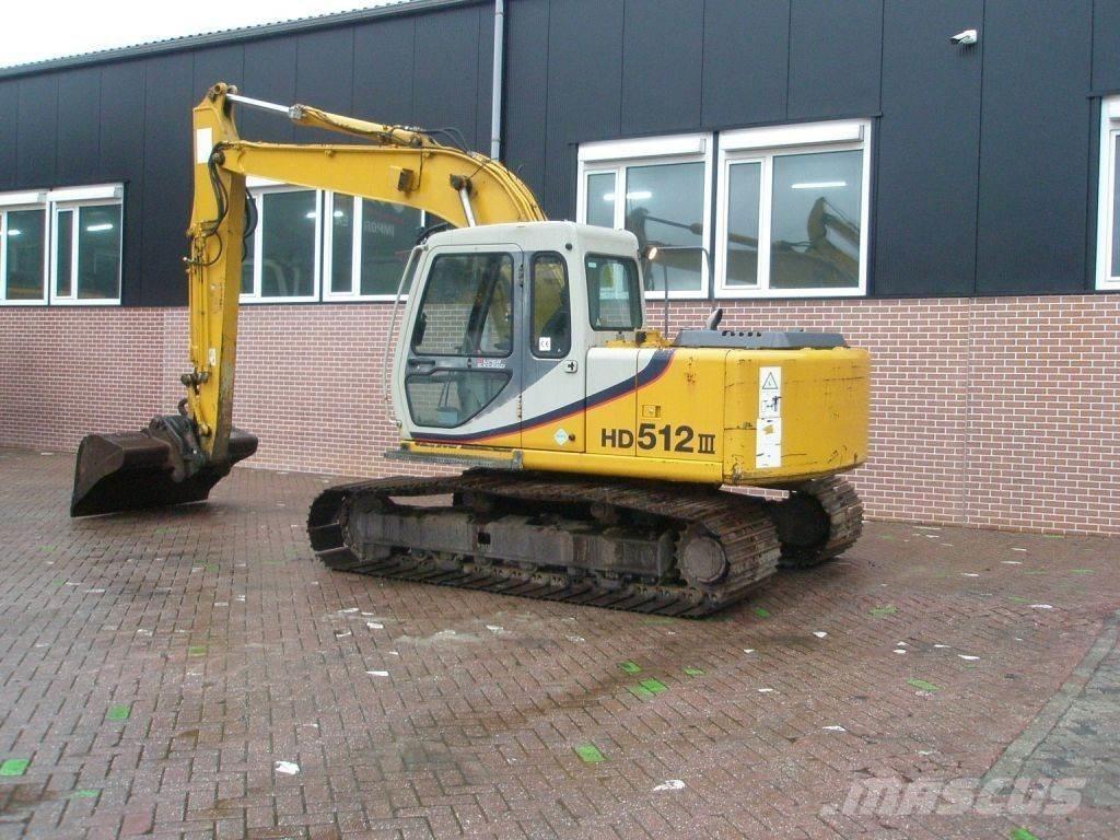 Kato HD512-3 Kāpurķēžu ekskavatori