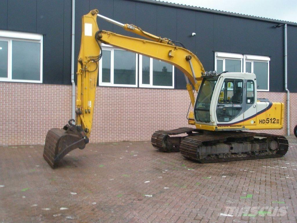 Kato HD512-3 Kāpurķēžu ekskavatori
