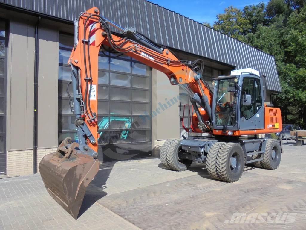 Atlas 160W Ekskavatori uz riteņiem