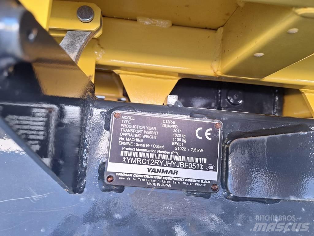 Yanmar C 12 R-B Kāpurķēžu pašizkrāvējs