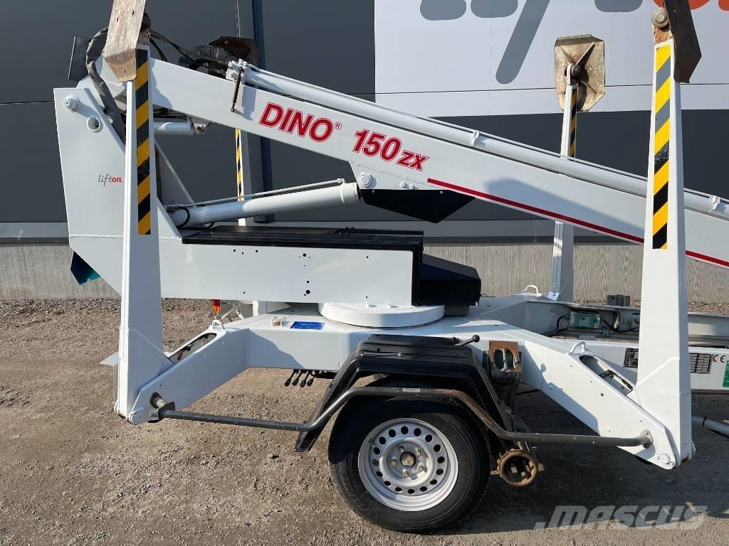 Dino 150 ZX Pacēlājplatformas - piekabes