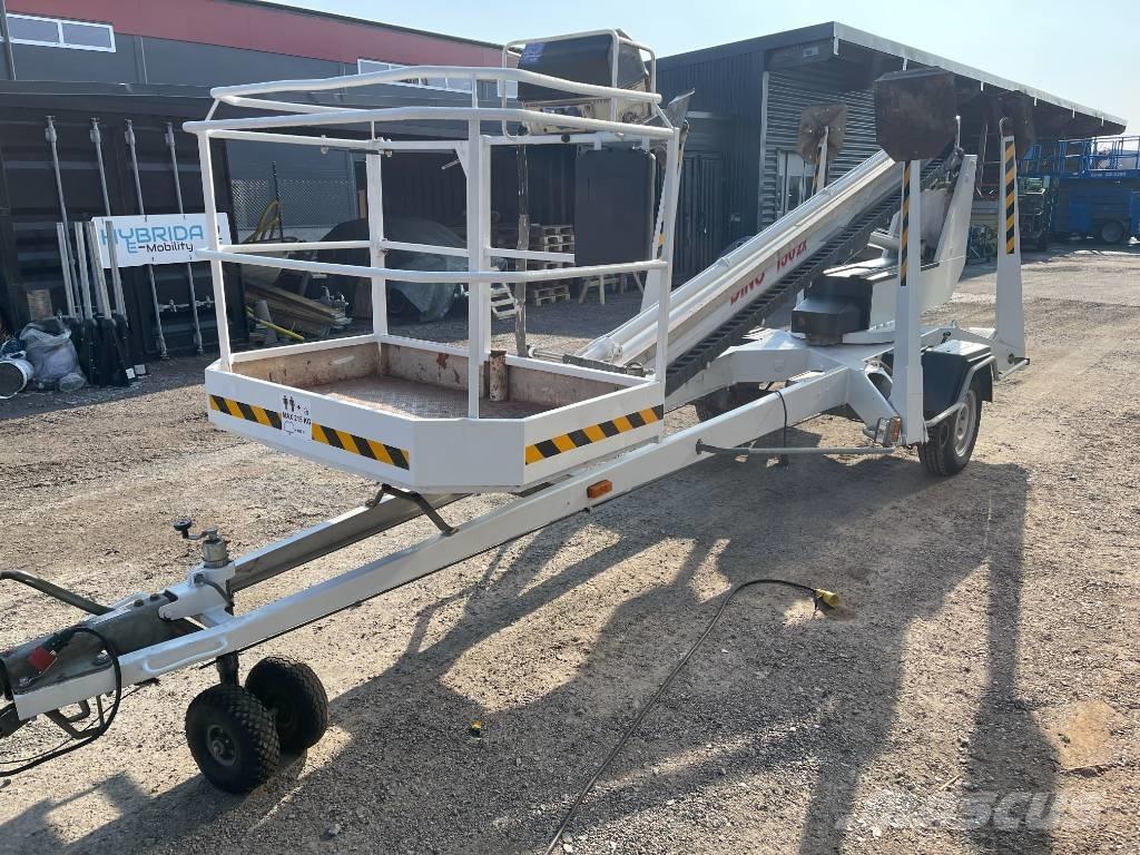 Dino Skylift 150 ZX Pacēlājplatformas - piekabes