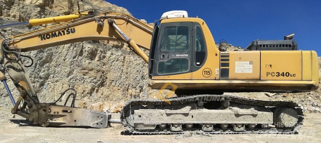 Komatsu PC 340 LC-6K Kāpurķēžu ekskavatori