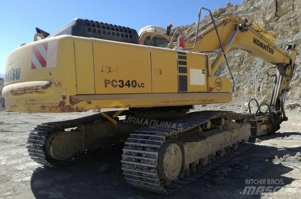Komatsu PC 340 LC-6K Kāpurķēžu ekskavatori