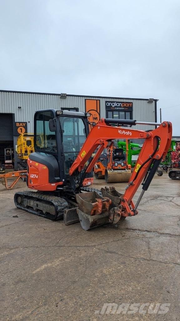 Kubota U 27-4 Mini ekskavatori < 7 t