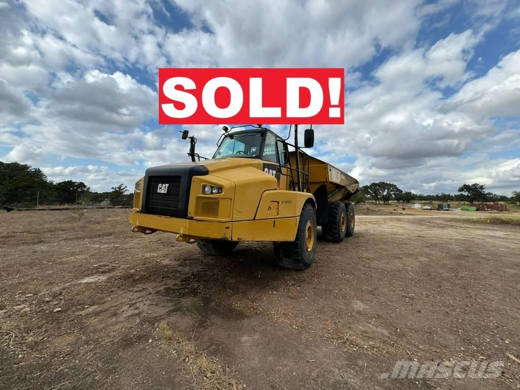 CAT 745C Artikulētie pašizgāzēji