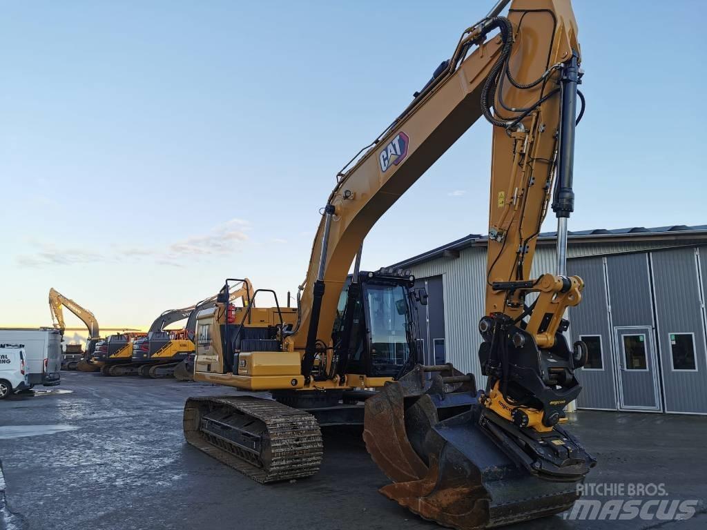 CAT 323 Kāpurķēžu ekskavatori