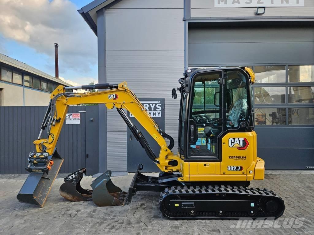 CAT 302.7 CR Mini ekskavatori < 7 t